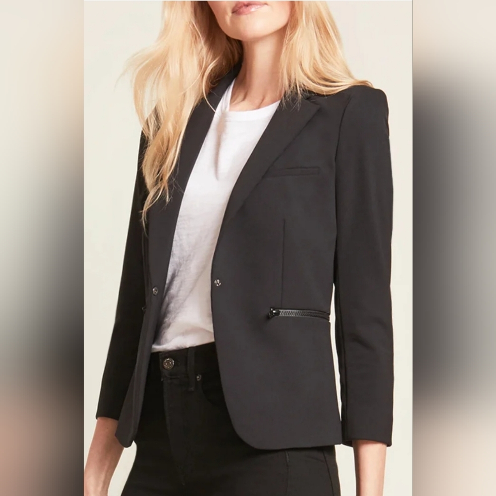 Black scuba jacket